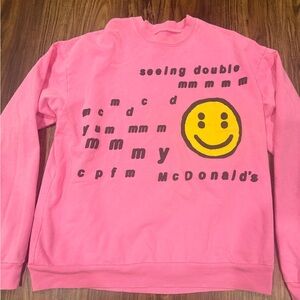Cactus Plant Flea Market × McDonald's
Seeing Double Crewneck Neon Pink Sweater